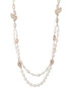 Anne Klein Faux-pearl Layered Beaded Necklace