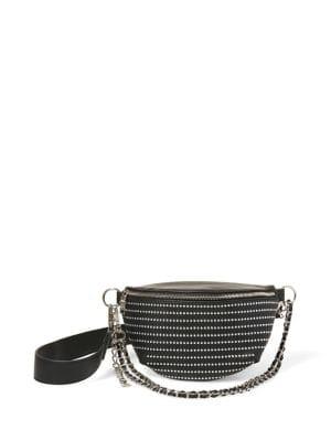 Steve Madden Embellished Convertible Belt Bag