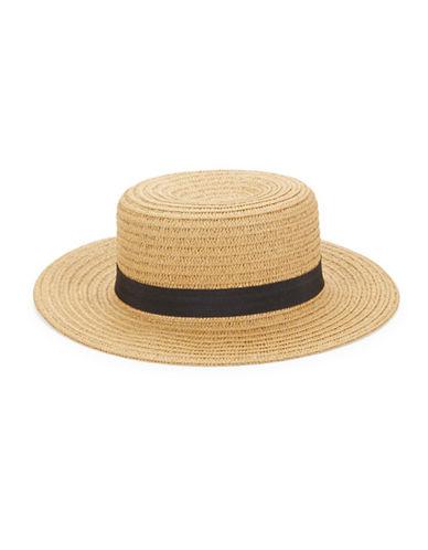 August Hats Woven Boater Hat