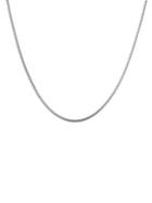 Lord & Taylor 925 Sterling Silver Popcorn Chain Necklace