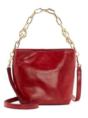 Vince Camuto Ivy Leather Bucket Bag