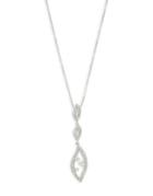 Nadri Calla Embellished Pendant Necklace