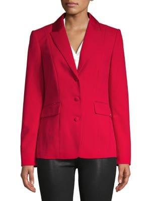 Calvin Klein Classic Peak Lapel Blazer
