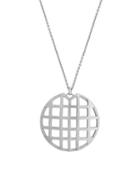 Botkier New York Caged Pendant Necklace