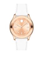 Movado Bold Bold Rose Goldtone Stainless Steel & Silicone Strap Sport Watch
