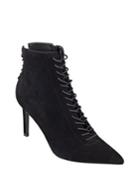 Kendall + Kylie Liza Suede Lace-up Point Toe Booties
