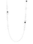 Latisha Strandage Floral Swarovski Crystal Necklace