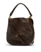 Frye Melissa Whipstitch Leather Hobo Bag