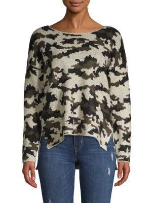 Premise Camo-printed Pullover Sweater