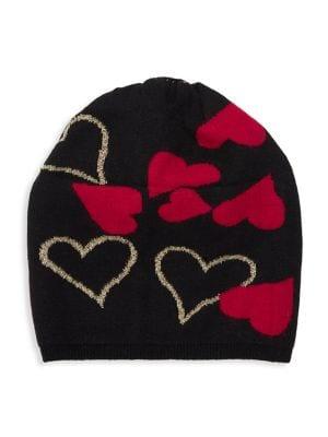 Portolano Heart Printed Beanie
