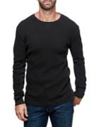 Lucky Brand Lived In Thermal Cotton Sweatshirt