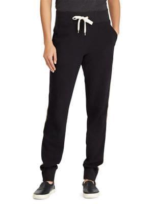 Lauren Ralph Lauren Striped French Terry Jogger Pants