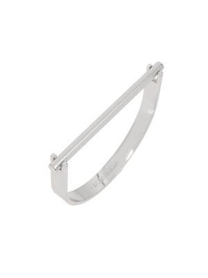 Bcbgeneration Platinum Rose D-shape Bar Bracelet