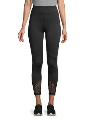 Sam Edelman Lace Paneled Leggings