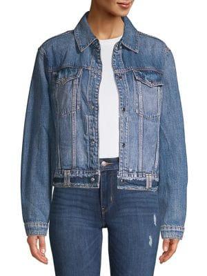 Hudson Jeans Cropped Denim Jacket