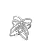 Effy 0.13k Diamond, Sterling Silver Ring