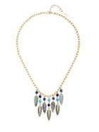 Sole Society Spring Waters Crystal Statement Necklace