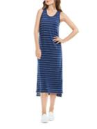 Two By Vince Camuto Striped Midi Tank Dress