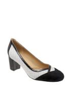Trotters Phoebe Suede And Leather Pumps