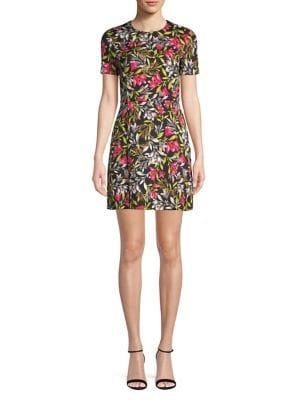 French Connection Cadencia Stretch Floral Dress