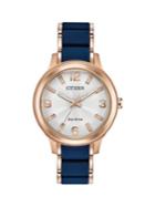 Citizen Drive Rose Goldtone Stainless Steel Eco-drive Bracelet Watch
