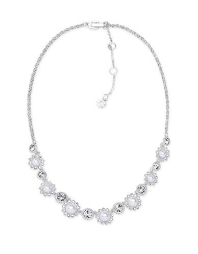 Marchesa Pearl And Crystal Necklace