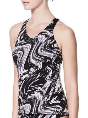 Nike Swim Amp Surge Racerback Tankini Top