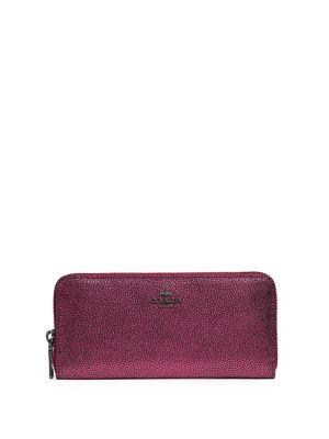 Coach Slim Accordion Zip-around Continental Wallet