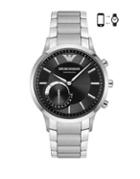 Emporio Armani Renato Stainless Steel Hybrid Smart Watch