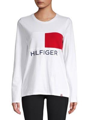 Tommy Hilfiger Performance Block Logo Top