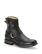 Frye Tyler Engineer Short Leather Boots