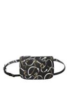 Lauren Ralph Lauren Graphic Logo Faux Leather Belt Bag