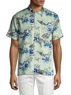 Lucky Brand Club Collar Short-sleeve Shirt