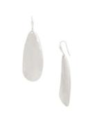 Robert Lee Morris Collection Soft Spoken Crystal Long Paddle Drop Earrings