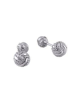 Sonatina Sterling Silver Knot Cufflinks