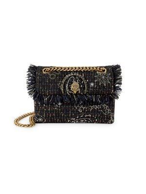 Kurt Geiger London Fringed Shoulder Bag