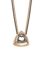 Mother's Day Lovesome Triangle Swarovski Crystal Pendant Necklace