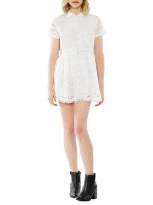 Walter Baker Sunny Cotton Shirt Dress
