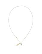 Chan Luu Swarovski Crystals, Mother-of-pearl, Amazonite & 18k Gold-plated Sterling Silver Pendant Necklace