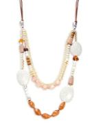 Design Lab Multicolored And Layered Necklace
