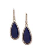 Ivanka Trump Crystal-embellished Teardrop Earrings