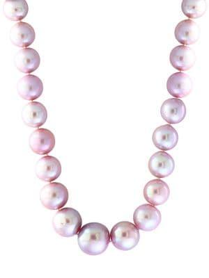 Effy Sterling Silver And 10-14mm Freshwater Pearl Necklace