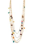 Design Lab Lord & Taylor Design Lab Beaded Layered Necklace