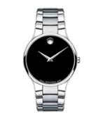 Movado Mens Stainless Steel Watch
