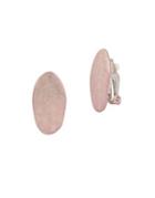 Robert Lee Morris Soho Iridescencece Pink Patina Clip-on Earrings
