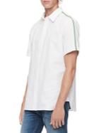 Calvin Klein Classic Short-sleeve Button-down Shirt