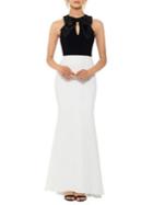Xscape Bow Cocktail Gown