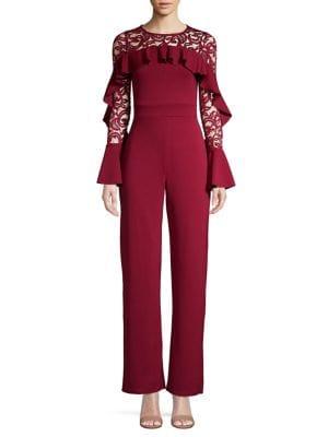 Quiz Frill Lace Jumpsuit