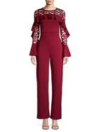 Quiz Frill Lace Jumpsuit