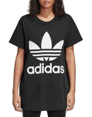 Adidas Trefoil Adicolor Oversized Cotton Tee